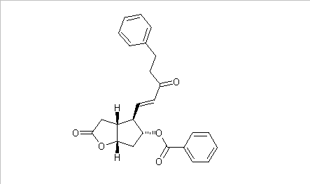 (3aR,4R,5R,6aS)-5-(Benzoyloxy)hexahydro-4
-[(1E)-3-oxo-5-phenyl-1-pentenyl]-2H-cyclopenta[b]
furan-2-one(CAS:55076-60-3)