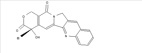 (4S)-4-ethyl-4-hydroxy-1H-pyrano[3',4':6,7]indolizino[1,2-b]quinoline-3,14(4H,12H)-dione (CAS:7689-03-4)